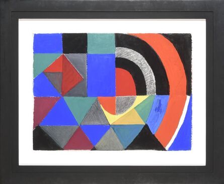 Sonia Delaunay, ‘Rhythm color n° f1248’, 1965