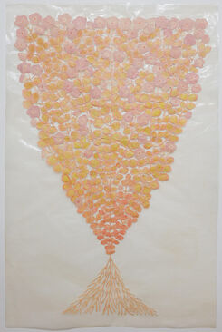 Fumi Imamura, ‘One Flower (light purple triangle) (花ひとつ(藤色の三角))’, 2023