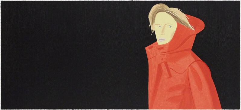 Alex Katz, ‘Nicole’, 2018, Print, Lithograph, woodcut, and silkscreen on TH Saunders White 425g/m2 paper with torn edges, Rukaj Gallery