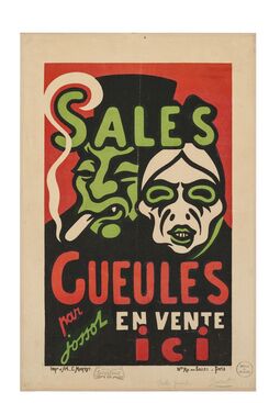 Henri-Gustave Jossot, ‘Sales Gueules’, 1896