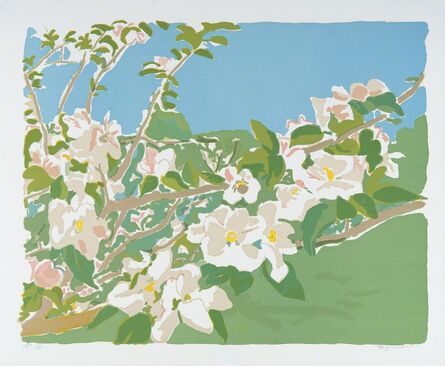 Fairfield Porter, ‘Apple Blossoms III’, 1974