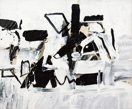 Francine Simonin, ‘Equinox - Port 1 - warm, bold, gestural abstract, acrylic on canvas’, 2012
