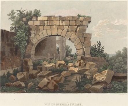 Thales Fielding after Comte de Forbin, ‘Vue de Ruines, à Tindare’