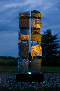 David Perrett, ‘Geological Survey No3 - contemporary, abstract, multimedia, outdoor sculpture’, 2025