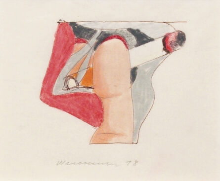 Tom Wesselmann, ‘Study for a Smoker’, 1978