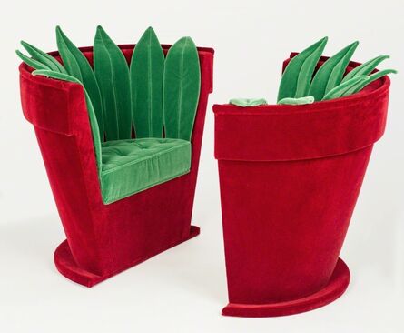 Hubert Le Gall, ‘Pot of Flowers (Armchairs) ’, 1998