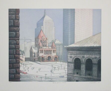 Richard Haas, ‘Copley Square, Boston’, 1993