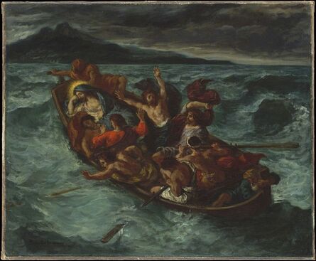Eugène Delacroix, ‘Christ on the Sea of Galilee’, 1853