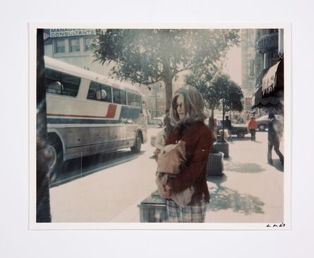 Lynn Hershman Leeson, ‘Roberta at Bus Stop’, 1978