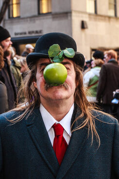 Norman Borden, ‘Magritte, Fifth Avenue’