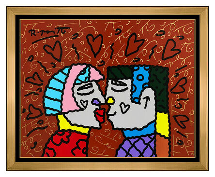 Romero Britto, ‘The Kiss’, 2010