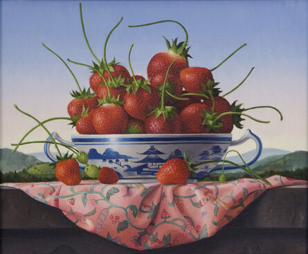 James Aponovich, ‘Strawberries in a Canton Bowl’, 2015
