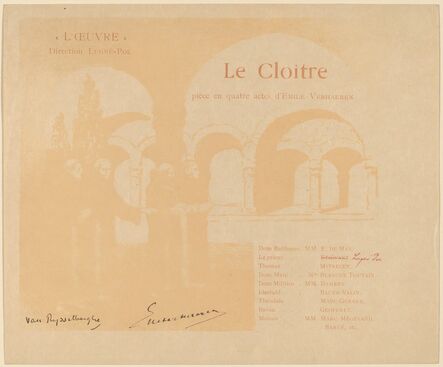 Théo van Rysselberghe, ‘Le Cloître’, 1900