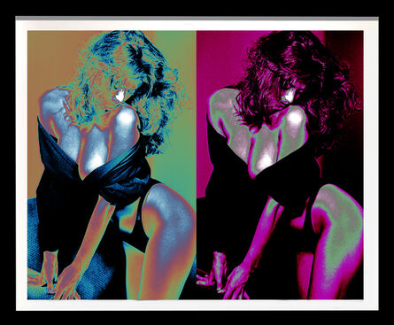 Ceravolo, ‘"Double Fantasy" Vintage fine art photograph solarized and colorized, 24x30 2020’, 2020