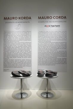 Mauro Corda - Zoospective, Morphospective, installation view