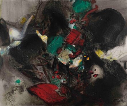 Chu Teh-Chun, ‘Incantations’, 1991