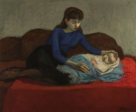 Moses Soyer, ‘Mother and Child’, 1899-1974