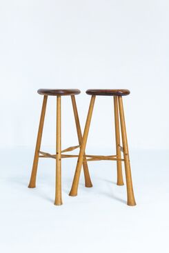 Robert Kopf, ‘Pair of bar stools’, 1985