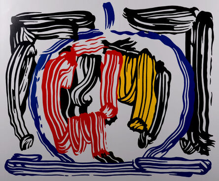 Roy Lichtenstein, ‘Brushstroke Still Life With Apple’, 1983