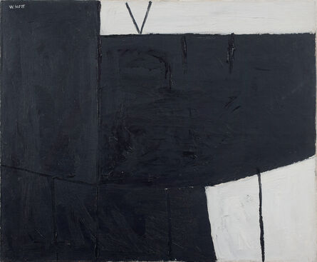 William Scott (1913-1989), ‘Black & White Composition’, 1953