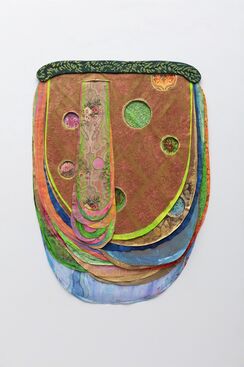 Leda Catunda, ‘Flores’, 2019