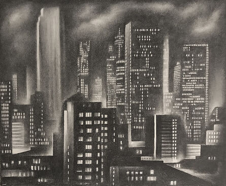 Howard Cook, ‘New York Night’, 1931