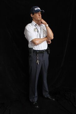 Marc Sijan, ‘Standing Security Guard (MS)’, 2018