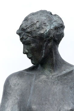 Frances Semple, ‘Pas Seul 3/9 - figurative, female, bronze, outdoor sculpture’, 2021