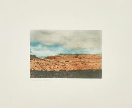 Gerhard Richter, ‘Kanarische Landschaften I (Canary Landscapes I): one plate’, 1971