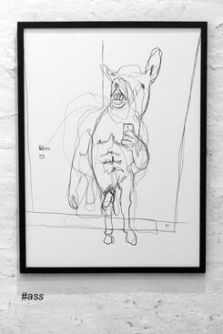 Matthew Attard, ‘#ass’, 2019