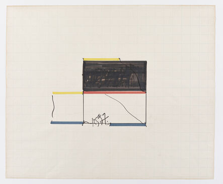 Keith Sonnier, ‘Untitled Ba-O-Ba Drawing’, 1977
