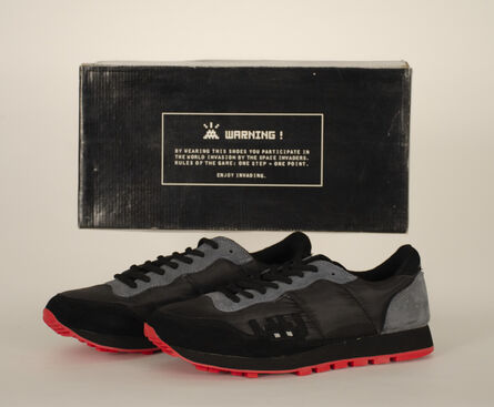 Invader, ‘Black sneakers’
