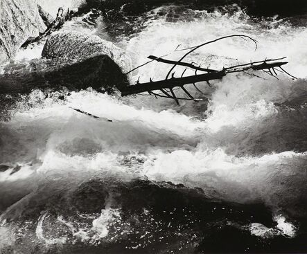 Ansel Adams, ‘Rushing Water, Merced River’, ca. 1955
