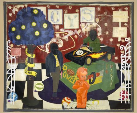 Kerry James Marshall, ‘The Lost Boys’, 1993