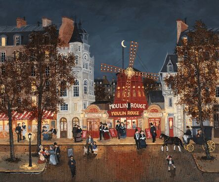 Fabienne Delacroix, ‘Au Moulin Rouge’
