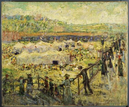 Ernest Lawson, ‘Old Fashioned Circus’
