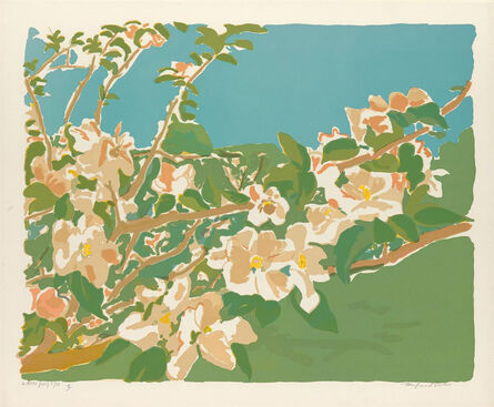 Fairfield Porter, ‘Apple Blossoms III’, 1974