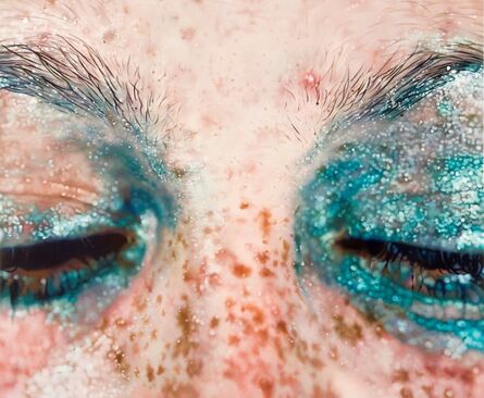 Marilyn Minter, ‘Blue Poles’, 2007
