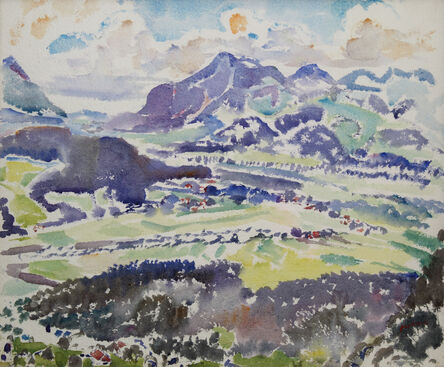 John Marin (1870-1953), ‘Entrance to the Tyrol’, 1910