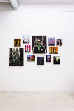 Kim Dorland | Way Lost, installation view
