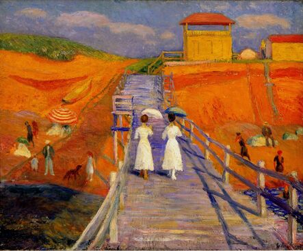 William James Glackens, ‘Cape Cod Pier’, 1908