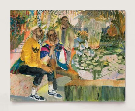 Rebecca Harper, ‘Guys Hanging Out At The Lilly Ponds’, 2018