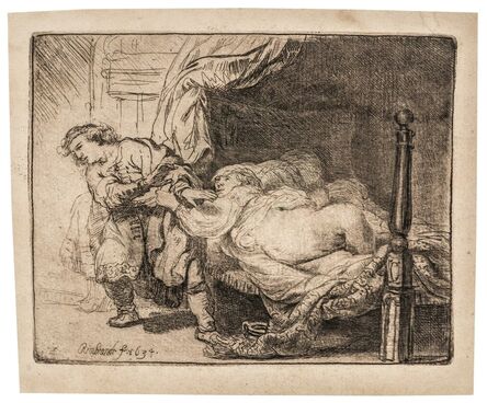 Rembrandt van Rijn, ‘Joseph and Potiphar’s Wife’, 1634