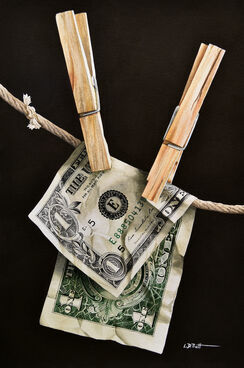 Lynn D. Pratt, ‘Laundered Money’, 2018