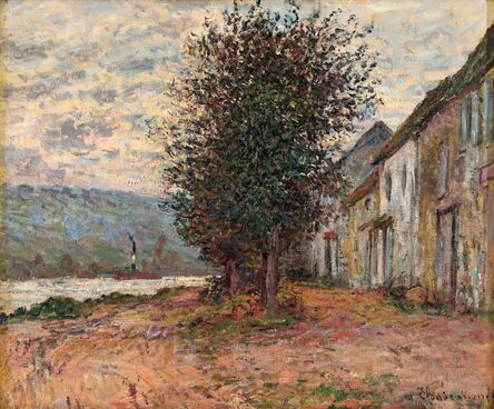 Claude Monet, ‘Bord de la Seine à Lavacourt’, 1878