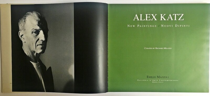 Alex Katz, ‘Alex Katz New Paintings (Limited Edition Hand Signed and Inscribed to his model Ulla)’, 2003, Ephemera or Merchandise, Limited Edition Hardback Monograph. Hand Signed and Inscribed by Alex Katz., Alpha 137 Gallery Gallery Auction