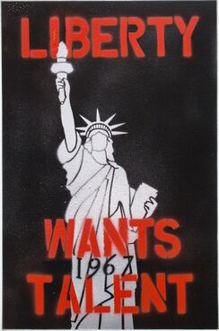 Bernie Taupin, ‘Liberty Wants Talent ’, 2019