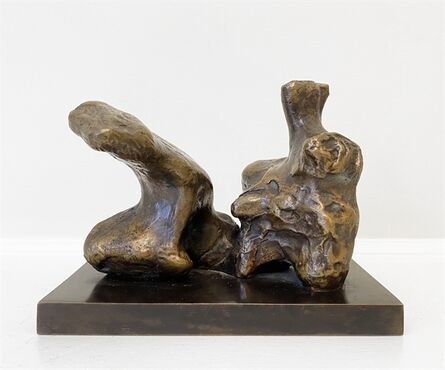 Henry Moore, ‘Maquette for Two Piece Reclining Figure No. 1’, 1959 -74