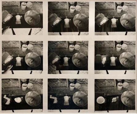 Shimon Attie, ‘Sequence No. 2, Artificial Limb Factory, San Francisco, CA 1986’, 1980-1989