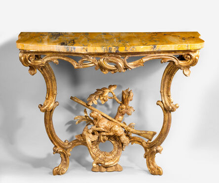 John Linnell, ‘George II Carved Giltwood Console Table’, ca. 1750